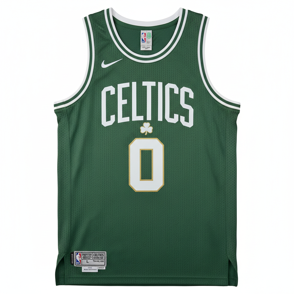 Celtics Basketball Jersey - Green & White